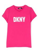 Dkny Kids t-shirt à logo imprimé - Rose