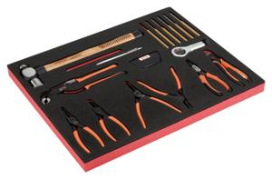 Bahco Foaminlay Fit&Go 3/3 met tangen en slaggereedschap - 18-delig - FF1A114