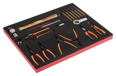Bahco Foaminlay Fit&Go 3/3 met tangen en slaggereedschap - 18-delig - FF1A114