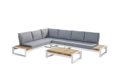 Matisse hoekset white 5 delig compleet