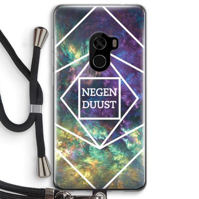 Negenduust ruimte: Xiaomi Mi Mix 2 Transparant Hoesje met koord