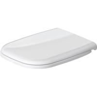 Duravit D-code WC-zitting 43.8x35.9x5cm met softclose - Kunststof - glans wit 0067390000