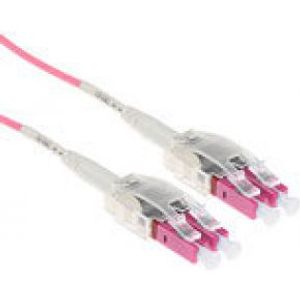 ACT 2 meter Multimode 50/125 OM4 Polarity Twist patchkabel met LC connectoren