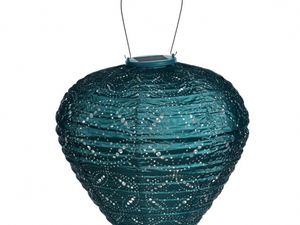 Lumiz - Lampion Ballon - 30cm - Mandela-Zeeblauw