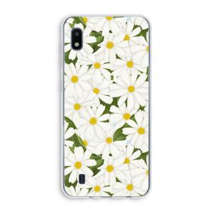 Summer Daisies: Samsung Galaxy A10 Transparant Hoesje