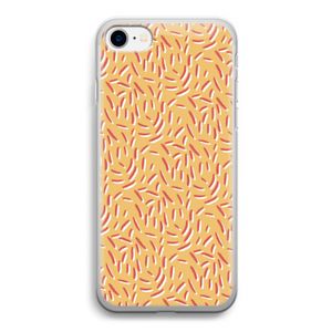 Camouflage: iPhone SE 2020 Transparant Hoesje