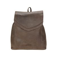 Leren Rugzak Stonewash-Bruin - thumbnail