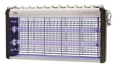 Esperanza EHQ007 ELEKTRISCH INSECT UV LAMP Zwart