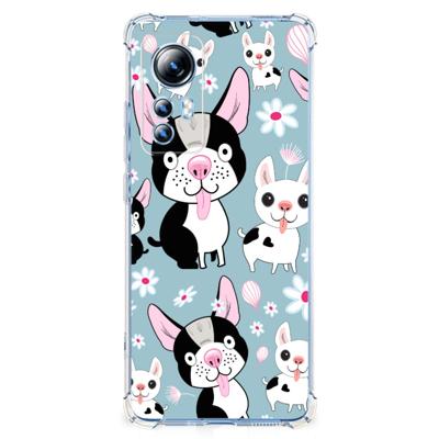 Xiaomi 12 Lite Case Anti-shock Hondjes Xiaomi 12 Lite Case Anti-shock Hondjes