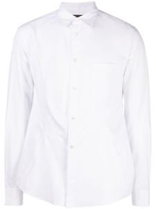 Comme des Garçons Homme Plus chemise en popeline à rayures - Blanc