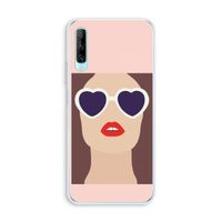 Red lips: Huawei P Smart Pro Transparant Hoesje