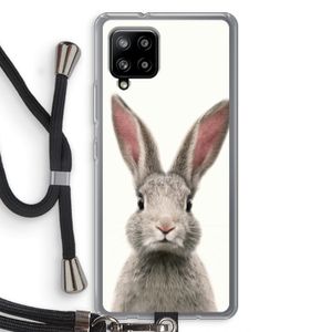 Daisy: Samsung Galaxy A42 5G Transparant Hoesje met koord