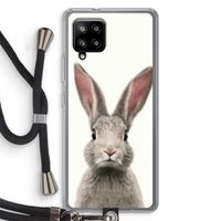 Daisy: Samsung Galaxy A42 5G Transparant Hoesje met koord