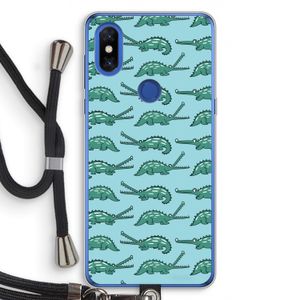 Kroko: Xiaomi Mi Mix 3 Transparant Hoesje met koord