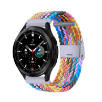 Braided nylon bandje - Multicolor Spring - Samsung Galaxy Watch 4 Classic - 42mm / 46mm - thumbnail