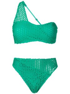 Amir Slama bikini à une épaule - Vert