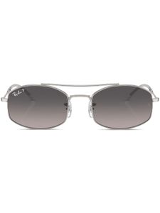 Ray-Ban lunettes de soleil à monture rectangulaire - Argent