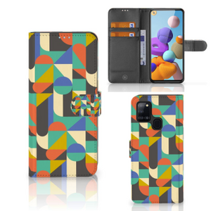 Samsung Galaxy A21s Telefoon Hoesje Funky Retro