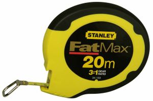 Stanley handgereedschap Landmeter Fatmax gesloten kast | 20m - 9,5mm  - 0-34-133