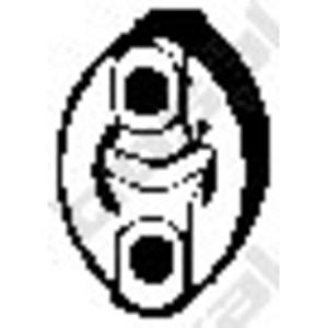 Aanslagrubber, demper 255094