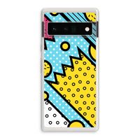 Pop Art #1: Google Pixel 6 Pro Transparant Hoesje Pop Art #1: Google Pixel 6 Pro Transparant Hoesje