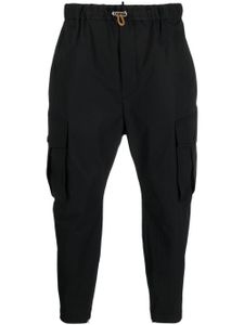 DSQUARED2 pantalon fuselé à lien de resserrage - Noir