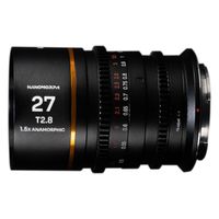 Laowa 27mm T2.8 1.5X S35 Nanomorph Cine Amber L-mount objectief