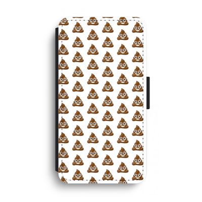 Poop emoji: iPhone XS Max Flip Hoesje