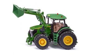 Siku Control bestuurbare tractor John Deere 7310R met voorlader en Bluetooth App besturing