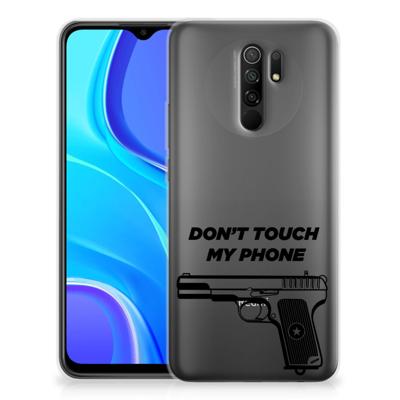 Xiaomi Redmi 9 Silicone-hoesje Pistol DTMP Xiaomi Redmi 9 Silicone-hoesje Pistol DTMP