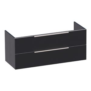 Sanituba EVO onderkast 120cm black wood