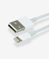 Greenmouse Lightning kabel, USB-A naar 8-pin, 2 m, wit