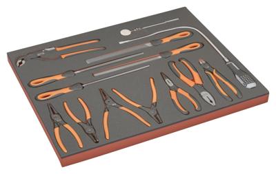 Bahco Foaminlay Fit&Go 3/3 met tangen en vijlen - 14-delig - FF1A118