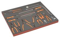 Bahco Foaminlay Fit&Go 3/3 met tangen en vijlen - 14-delig - FF1A118