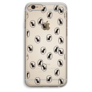 Miauw: iPhone 6 Plus / 6S Plus Transparant Hoesje