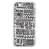 Marrakech print: iPhone 5 / 5S / SE Transparant Hoesje