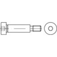 TOOLCRAFT TO-5434560 Pas schroeven M6 12 mm Binnenzeskant (inbus) 50 stuk(s)