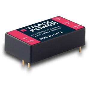 TracoPower THM 20-2423 DC/DC-converter, print 667 mA 20 W Aantal uitgangen: 2 x Inhoud 1 stuk(s)