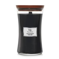 WoodWick Geurkaars Large Black Peppercorn - 18 cm / ø 10 cm - thumbnail