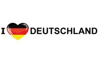 I Love Deutschland stickers - thumbnail