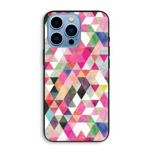 Gekleurde driehoekjes: iPhone 13 Pro Max Biologisch afbreekbaar hoesje