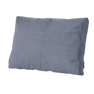 Madison loungekussen Manchester 60 x 40 cm dralon denim grey