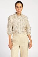 Aaiko Blouse Lien | Cream