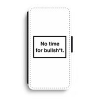 No time: iPhone XR Flip Hoesje