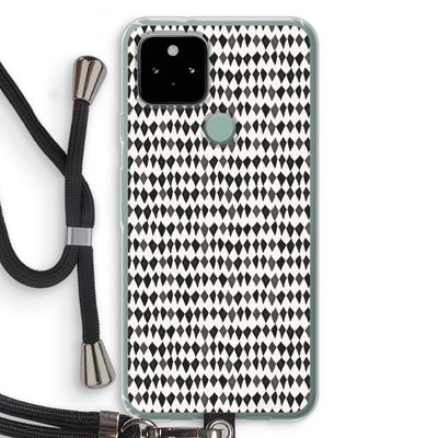 Crazy shapes: Pixel 5 Transparant Hoesje met koord