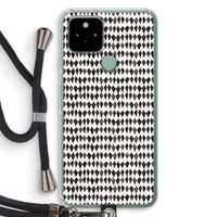 Crazy shapes: Pixel 5 Transparant Hoesje met koord