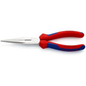 KNIPEX Platspitse tang met zijsnijder 200mm grijptang