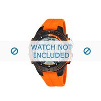 Horlogeband Calypso K5607-1 Rubber Oranje 20mm - thumbnail