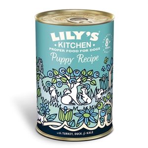 Lily's kitchen Dog puppy recipe turkey / duck / kale