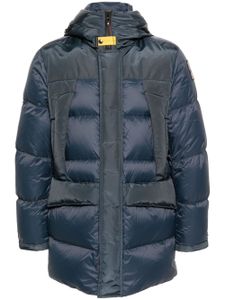 Parajumpers Shedir panelled padded jacket - Bleu